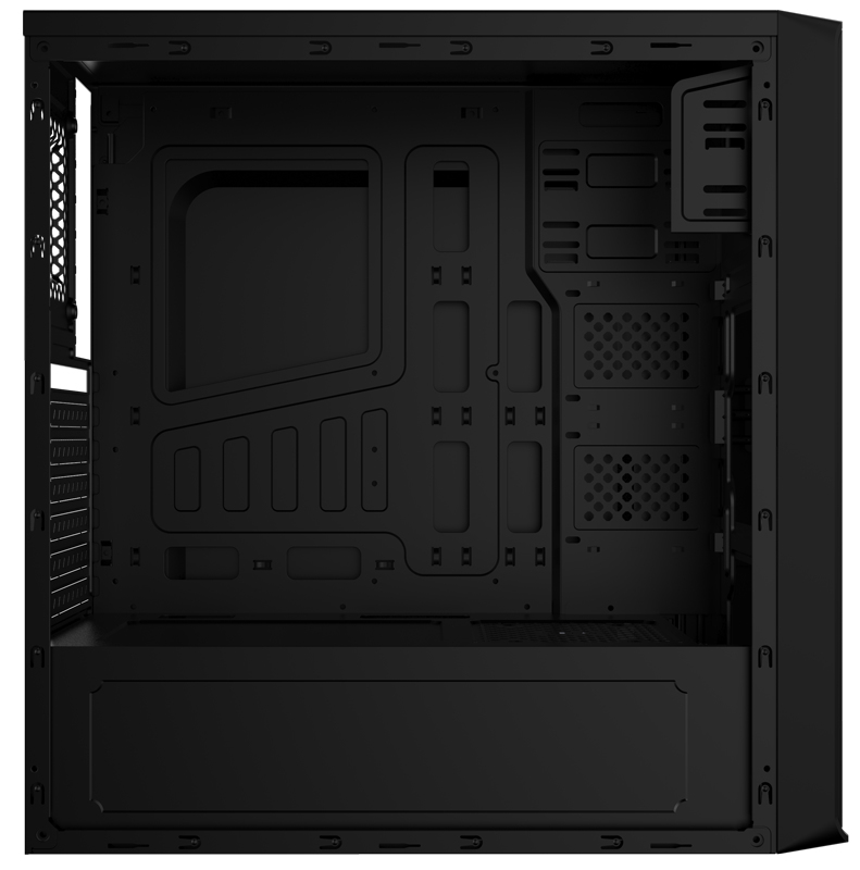 Aerocool SI-5100 computer case Midi Tower Black – image 5