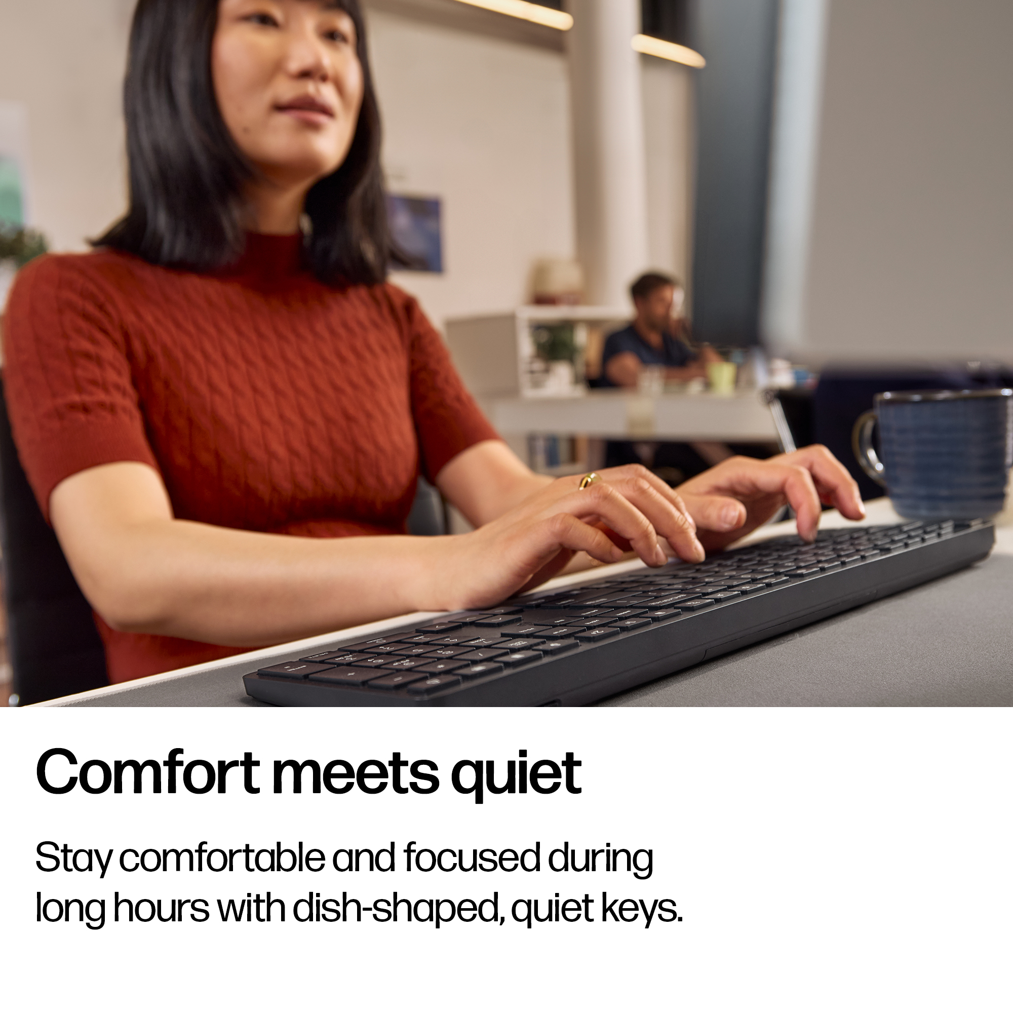 HP 490K Multi-Device Dual-Mode Keyboard – image 4