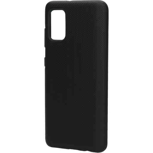Mobiparts Rugged Tough Grip Case Samsung Galaxy A41 (2020) Black