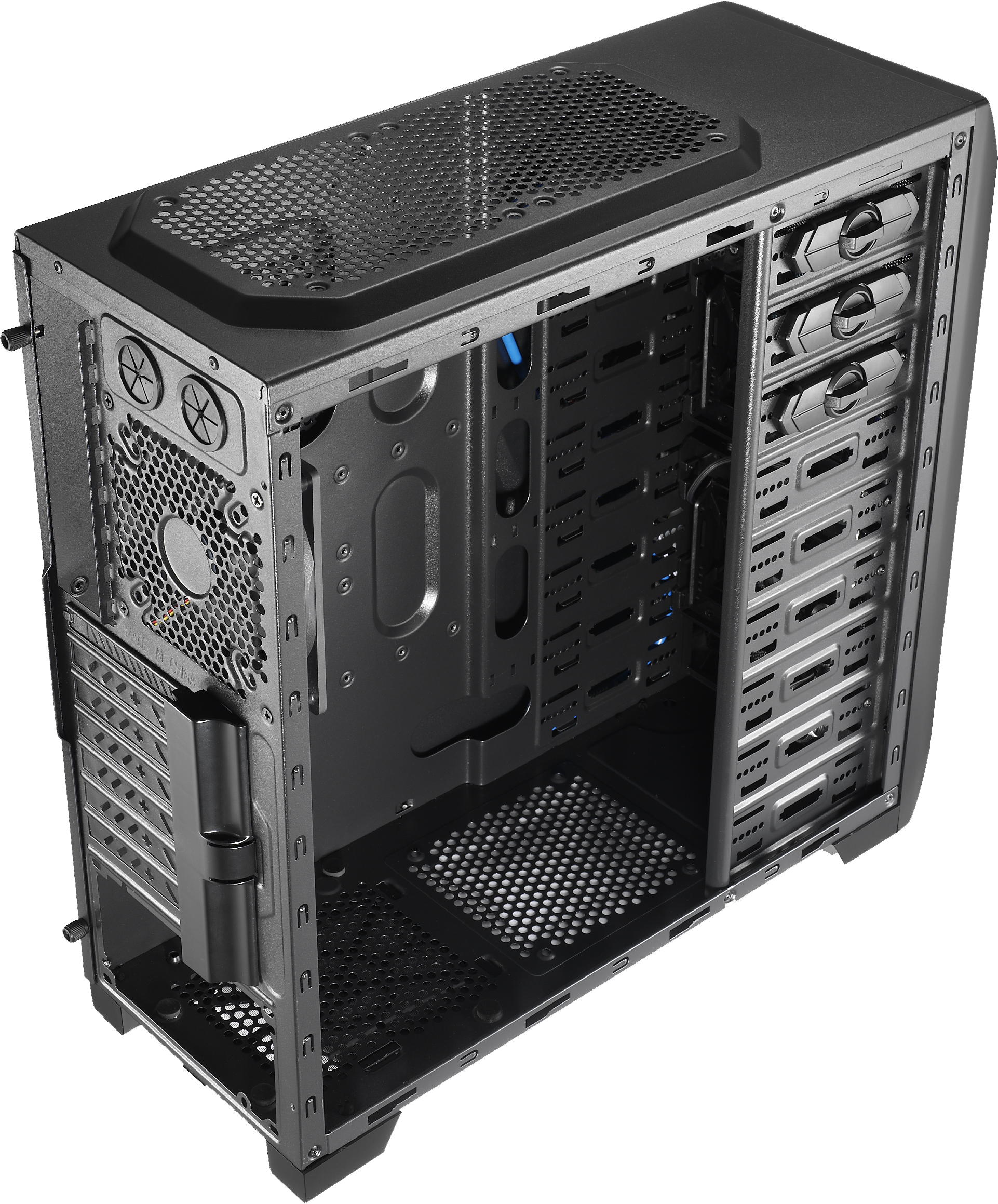 Aerocool VS92BK computer case Midi Tower Black – image 3
