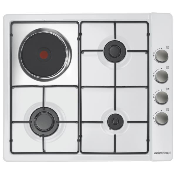 Rosieres RTL631EMRB hob White Built-in Combi 4 zone(s)