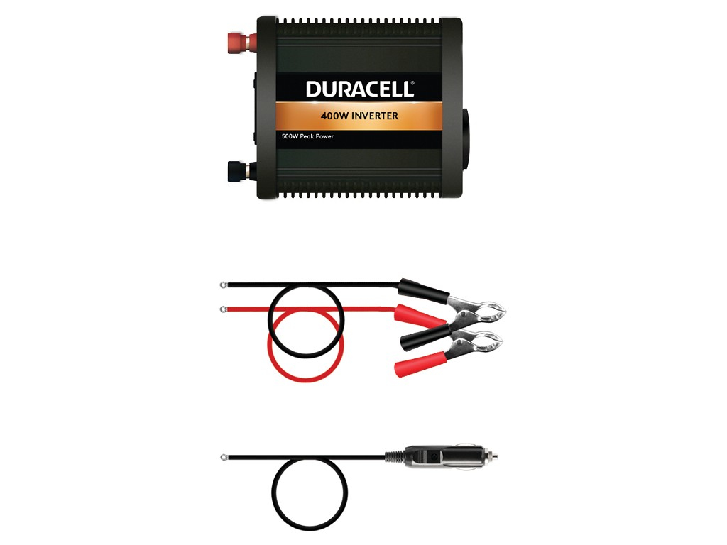 Duracell 400W Single UK Socket Inverter – image 3