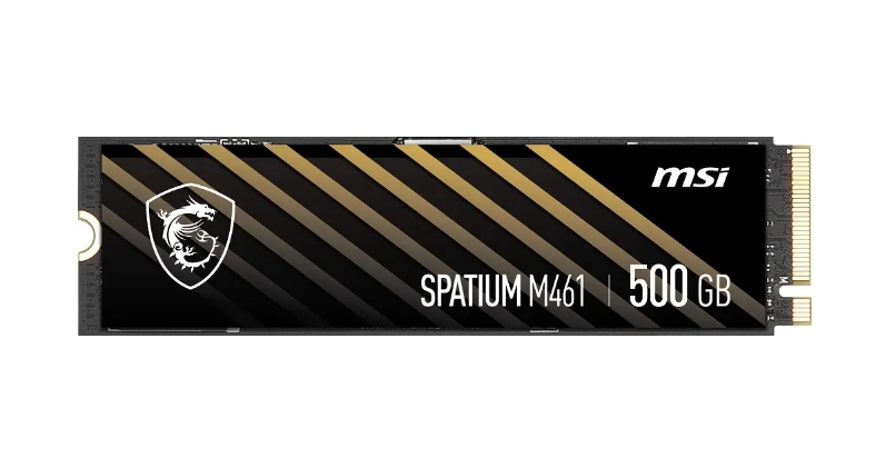 MSI SPATIUM M461 500GB SSD PCIe 4.0 NVMe M.2 – image 2