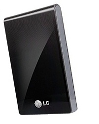 LG HXD1U25GR, 250GB External HDD, Black Pearl