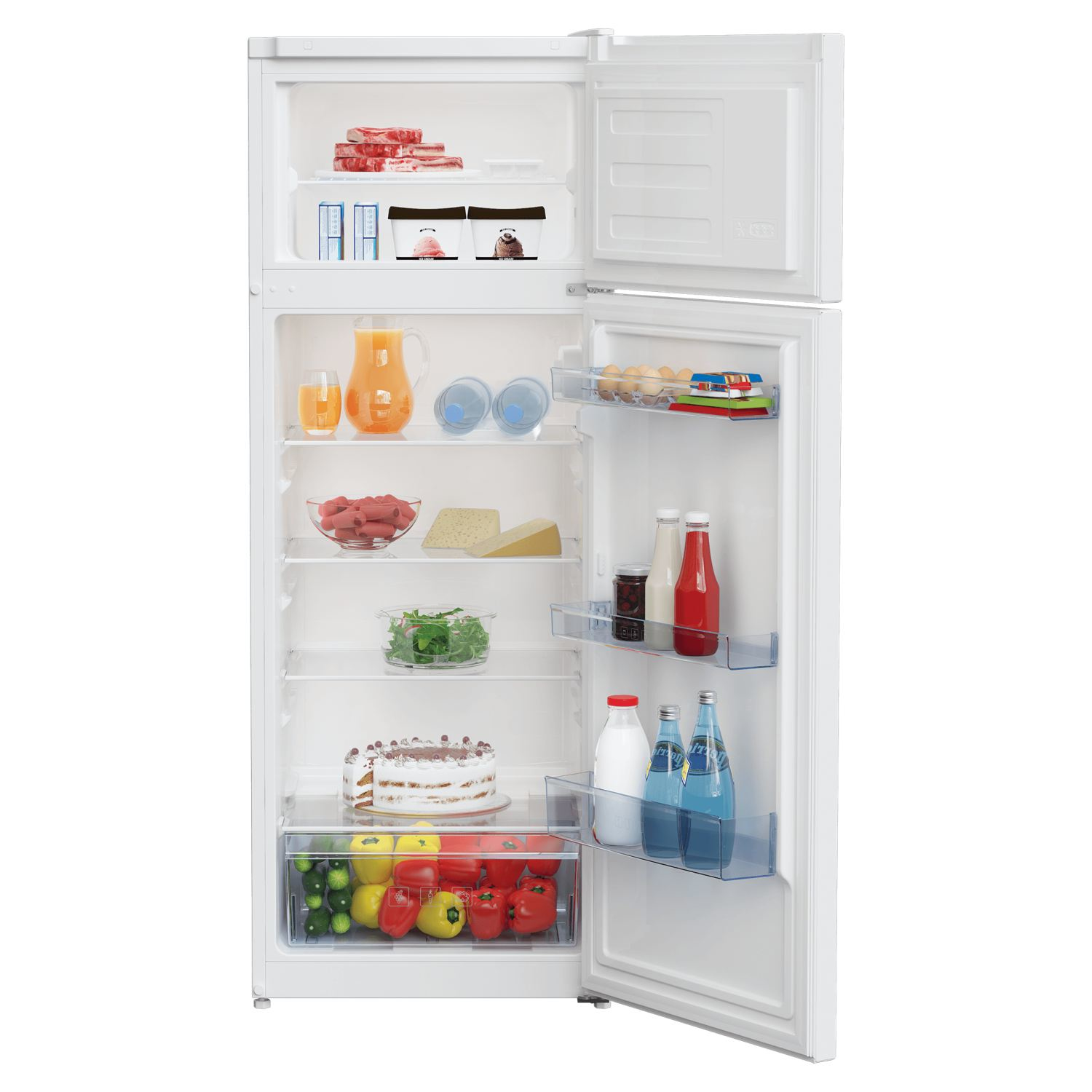 Beko DSA240K20W fridge-freezer Freestanding – image 3