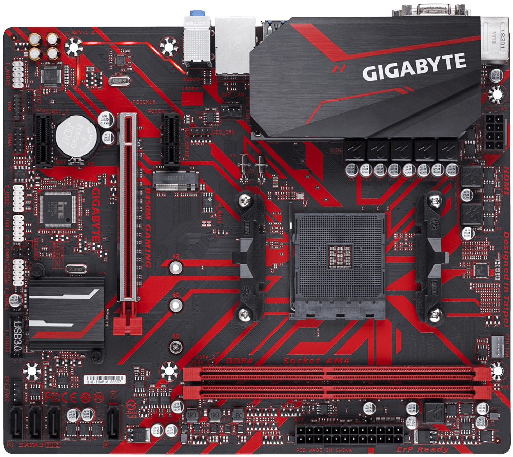GIGABYTE B450M GAMING – image 2