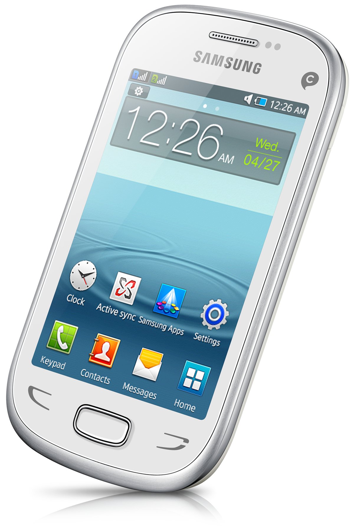 Samsung S5292 8.64 cm (3.4") White – image 8
