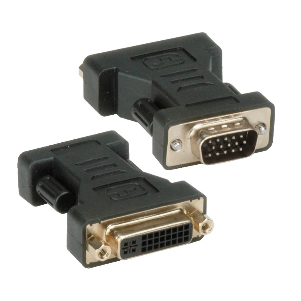 Techly Adattatore DVI a VGA analogico F/M (IADAP DVI-9100)