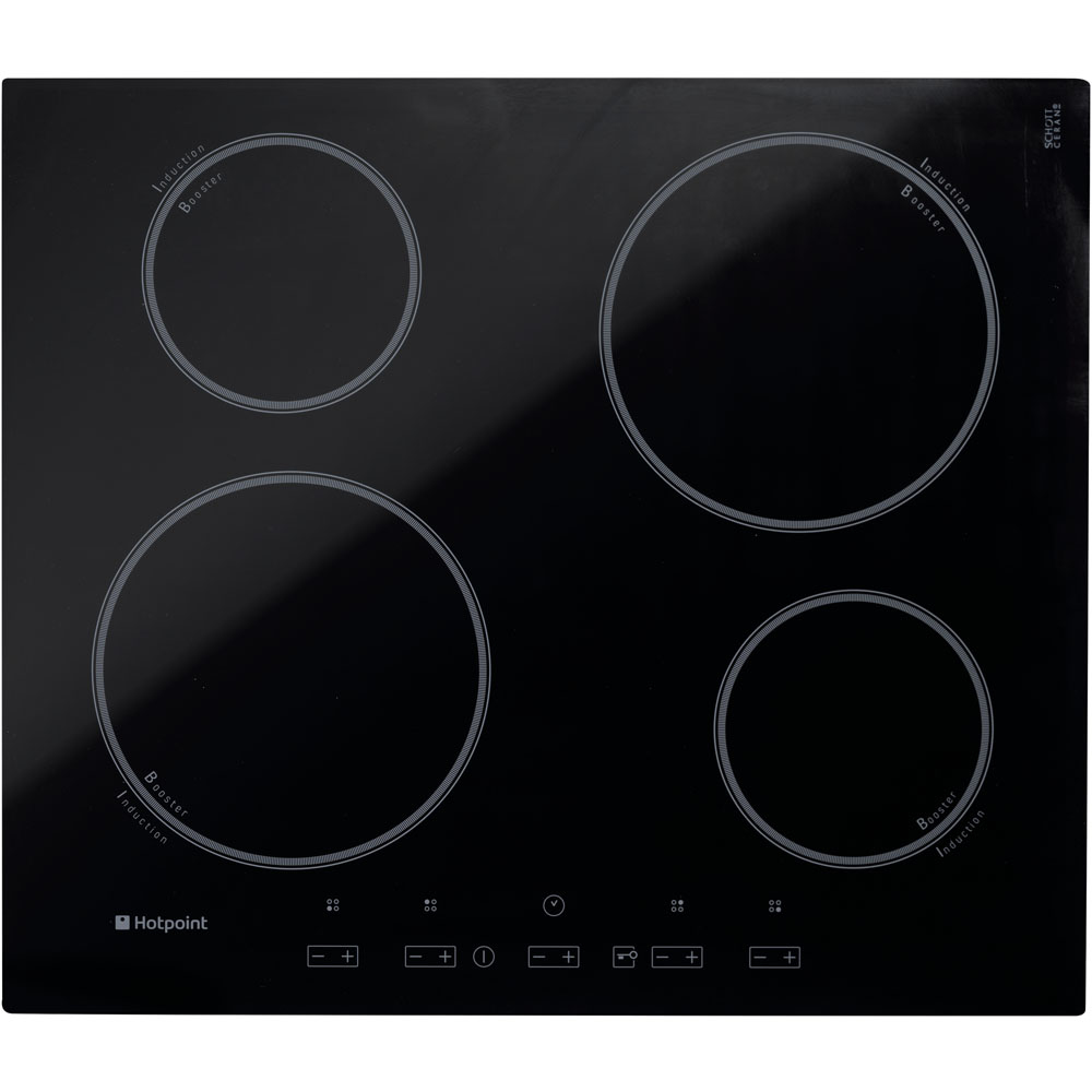 Hotpoint CIX644CE hob Black Built-in Zone induction hob 4 zone(s)