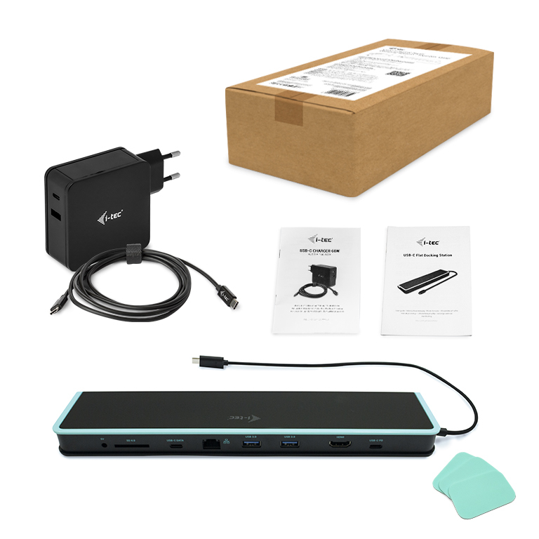 i-tec USB-C Flat Docking Station with Power Delivery – image 9
