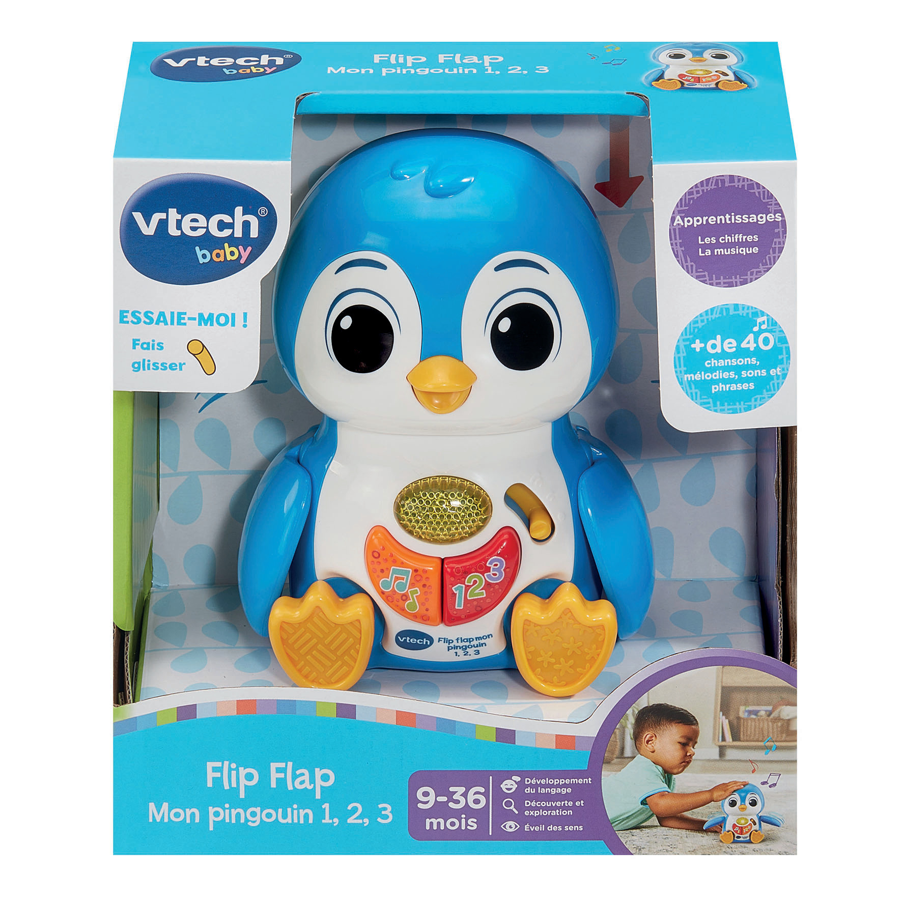 VTech Flip Flap Mon Pingouin 1,2,3 – image 3