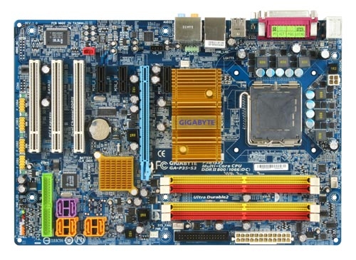 GIGABYTE GA-P35-S3 (rev. 1.0) Intel® P35 + ICH9 Chipset