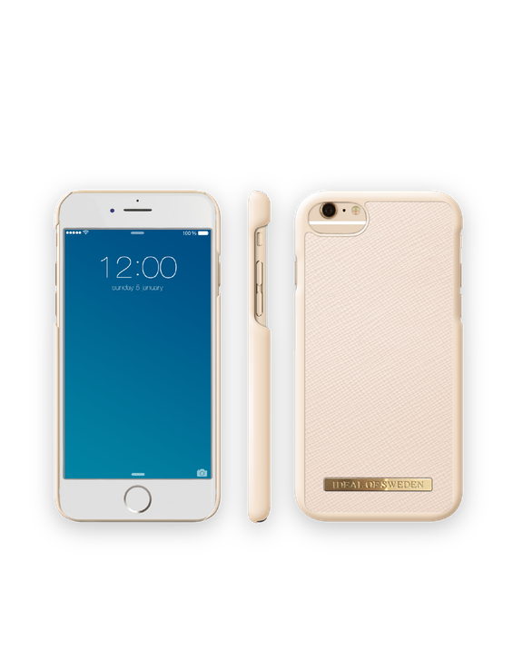 iDeal of Sweden Saffiano Case iPhone 8/7/6/6S/SE Beige – image 2
