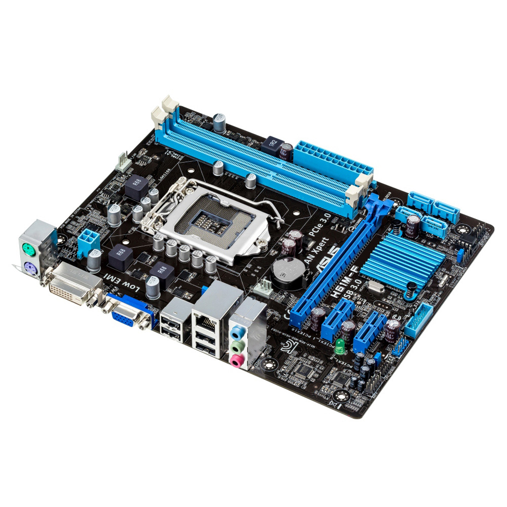 ASUS H61M-F Intel® H61 LGA 1155 (Socket H2) micro ATX – image 2