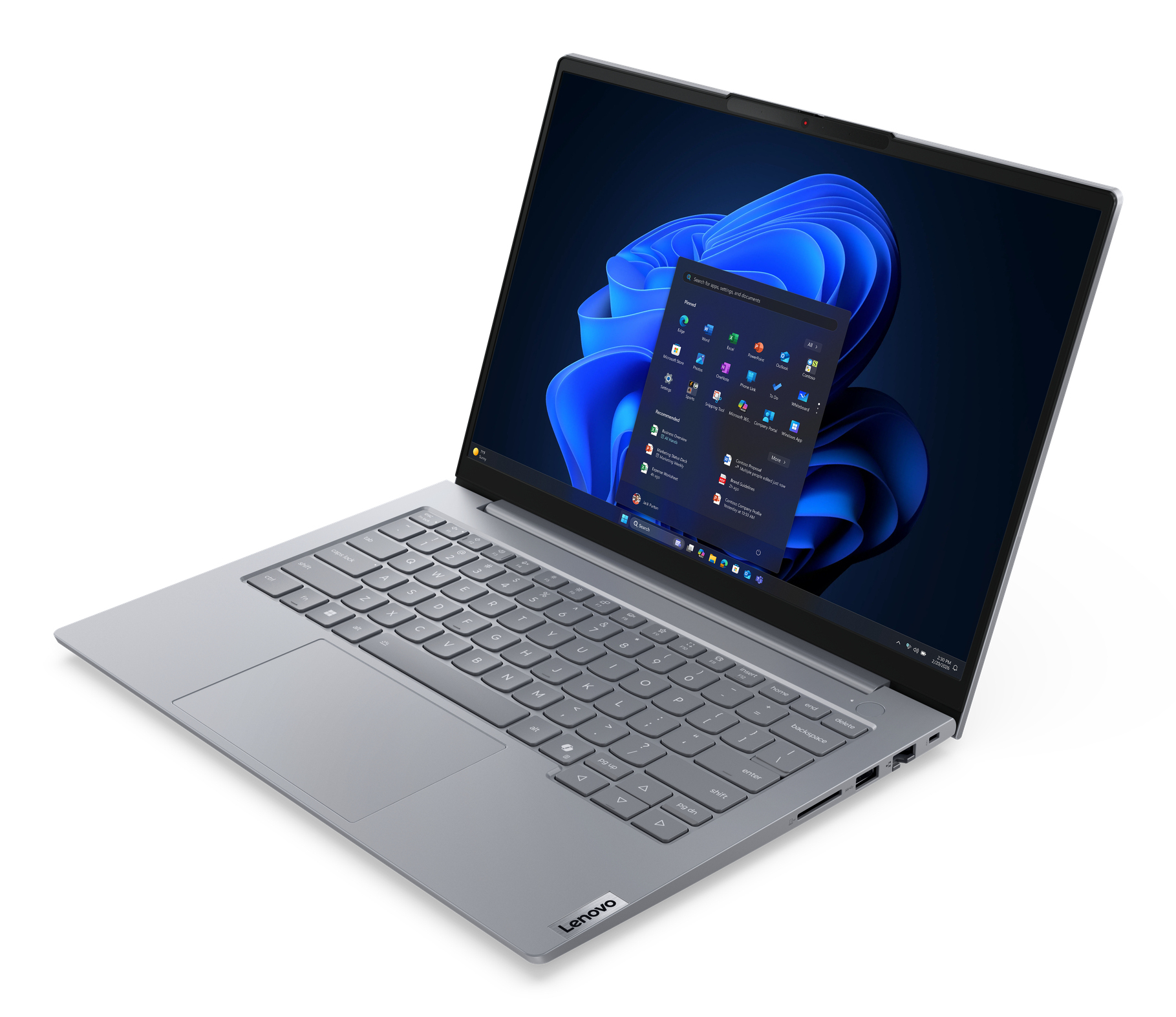 Portátil - Lenovo ThinkBook 14 G9 AHP Profesional, 14" WUXGA, AMD Ryzen™ 7 250, 32GB RAM, 512GB SSD, Radeon™ 780M, Windows 11 Pro, Gris - imagen 4