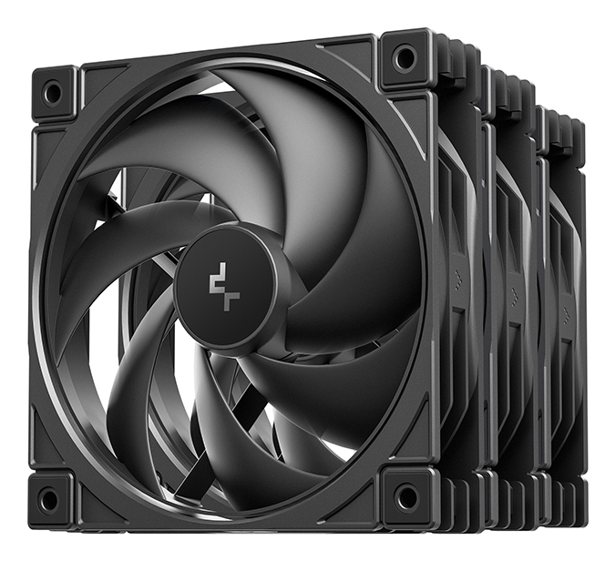 DeepCool FD12 V2 Computer case Fan 12 cm Black 4 pc(s)