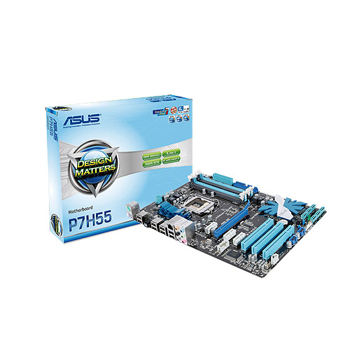 ASUS P7H55 motherboard Intel® H55 LGA 1156 (Socket H) ATX – image 1
