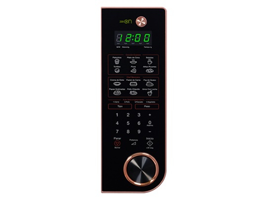 Daewoo KOR-163HG microwave Black, Gold Countertop – image 4
