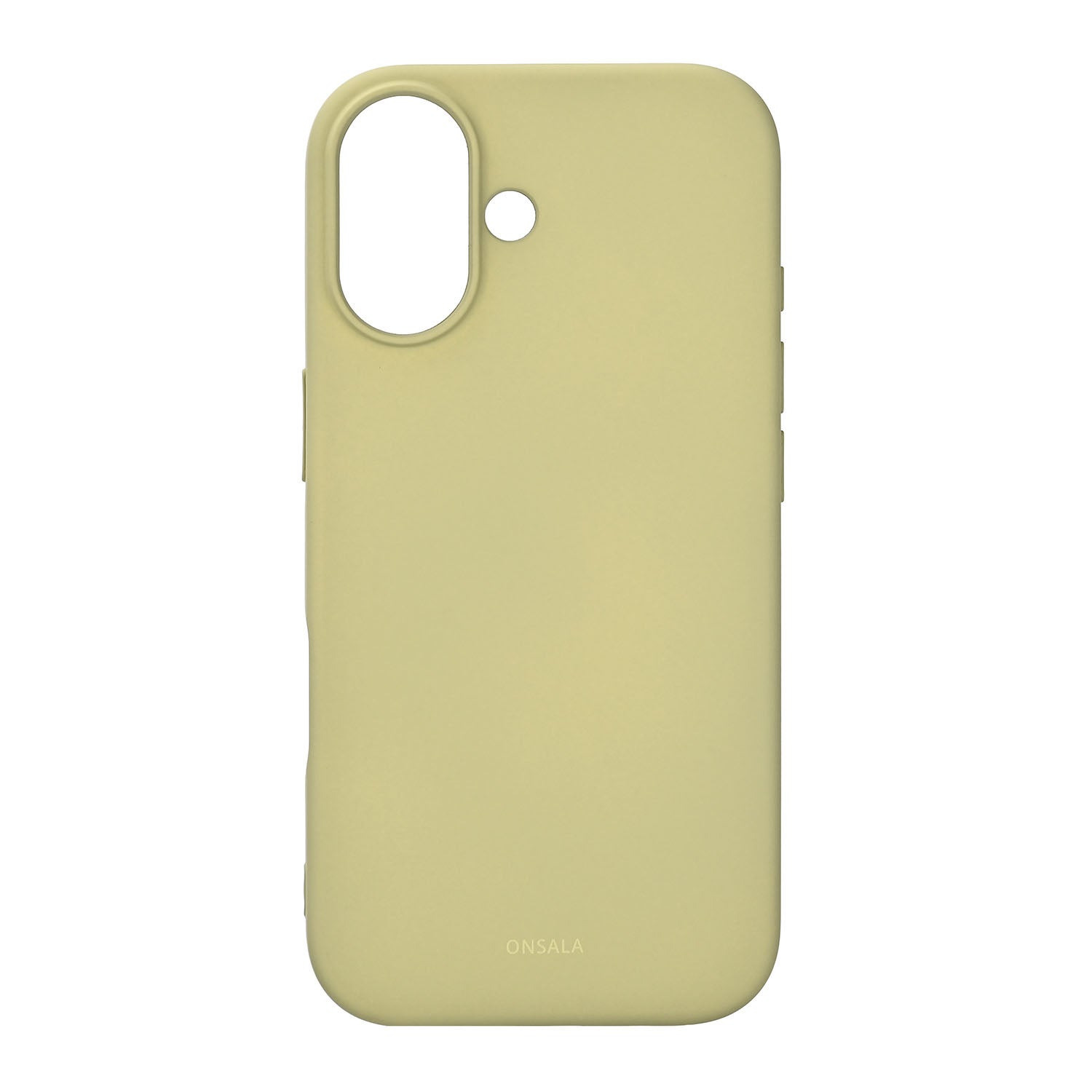 Onsala Phone Case with Silicone Feel Lime - iPhone 17 – image 1