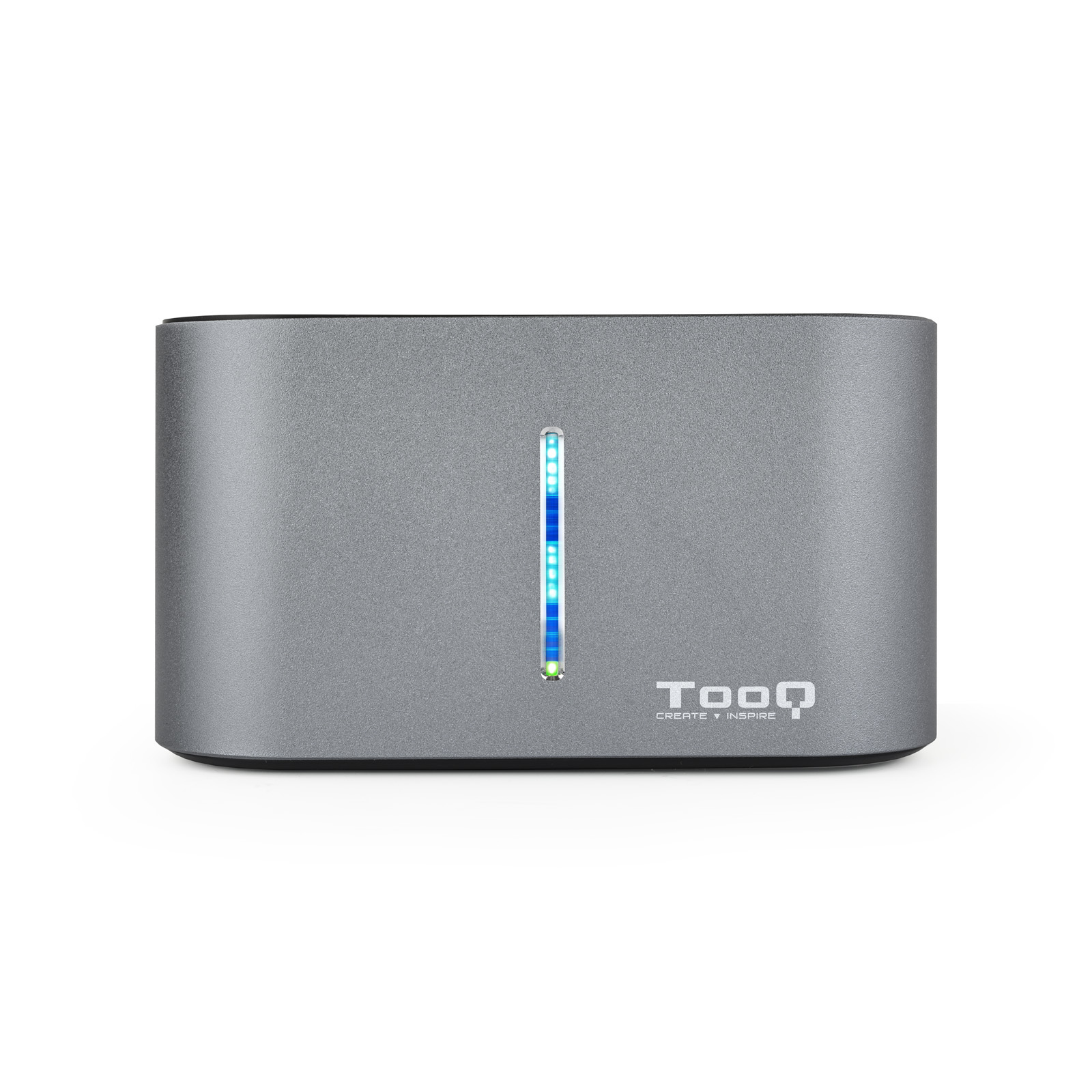 TooQ TQDS-805G storage drive docking station USB 3.2 Gen 1 (3.1 Gen 1) Type-B Aluminium – image 2