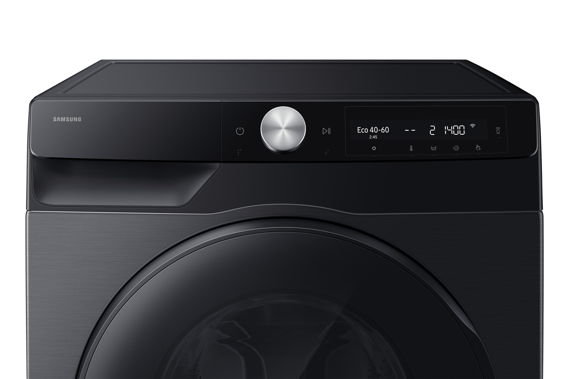 Samsung WD10HG6U34BBU2 washer dryer Freestanding Front-load Black – image 9
