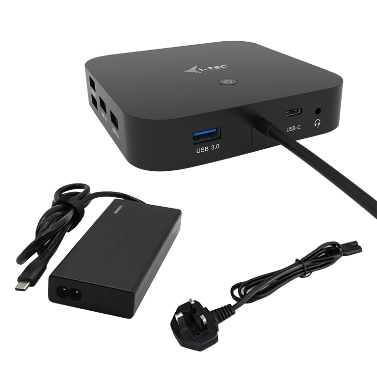 i-tec USB-C HDMI DP Docking Station with Power Delivery – image 1