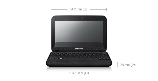 Samsung N N310-KA01 Intel Pentium Mobile N270 Netbook – image 6