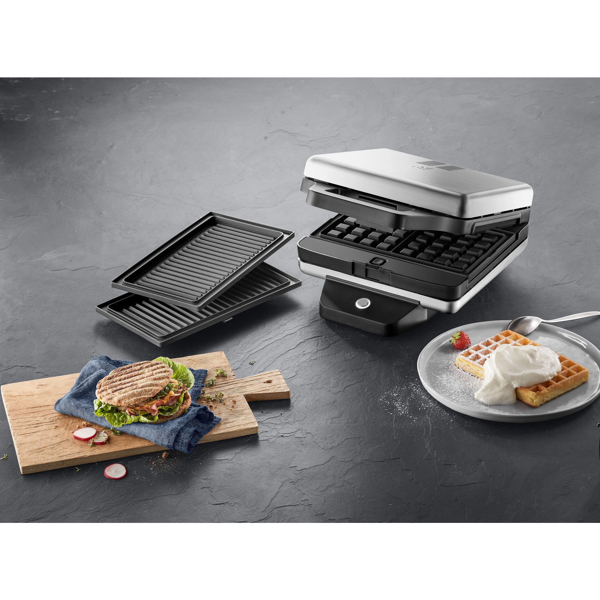 WMF Lono 04.1542.0011 waffle iron 2 waffle(s) – image 7
