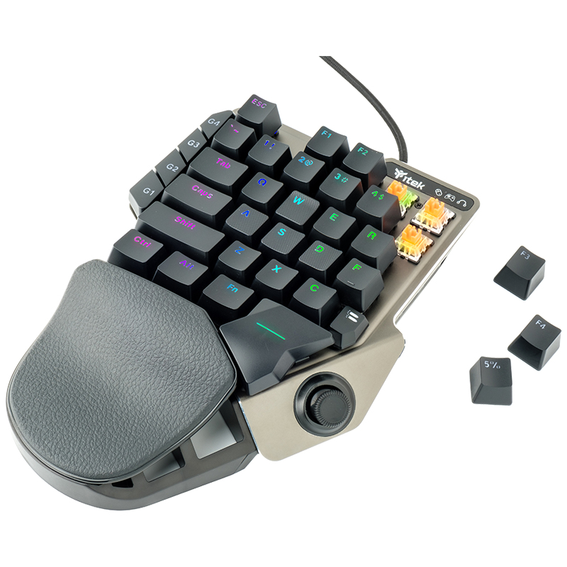 itek X40 keyboard Gaming USB English Black – image 7