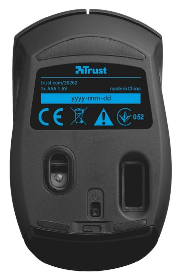 Trust 20262 mouse Travel Ambidextrous RF Wireless Optical 1000 DPI – image 4