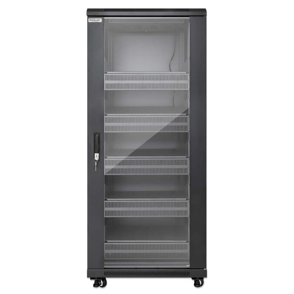 Intellinet Pro Line Network Cabinet with Integrated Fans, 27U – image 3