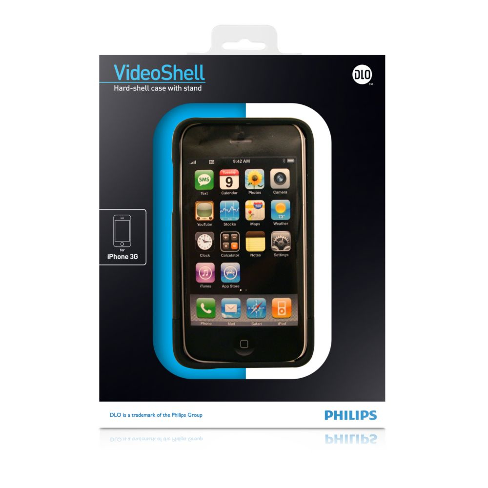 Philips DLM63078/97 mobile phone case Cover Black – image 1