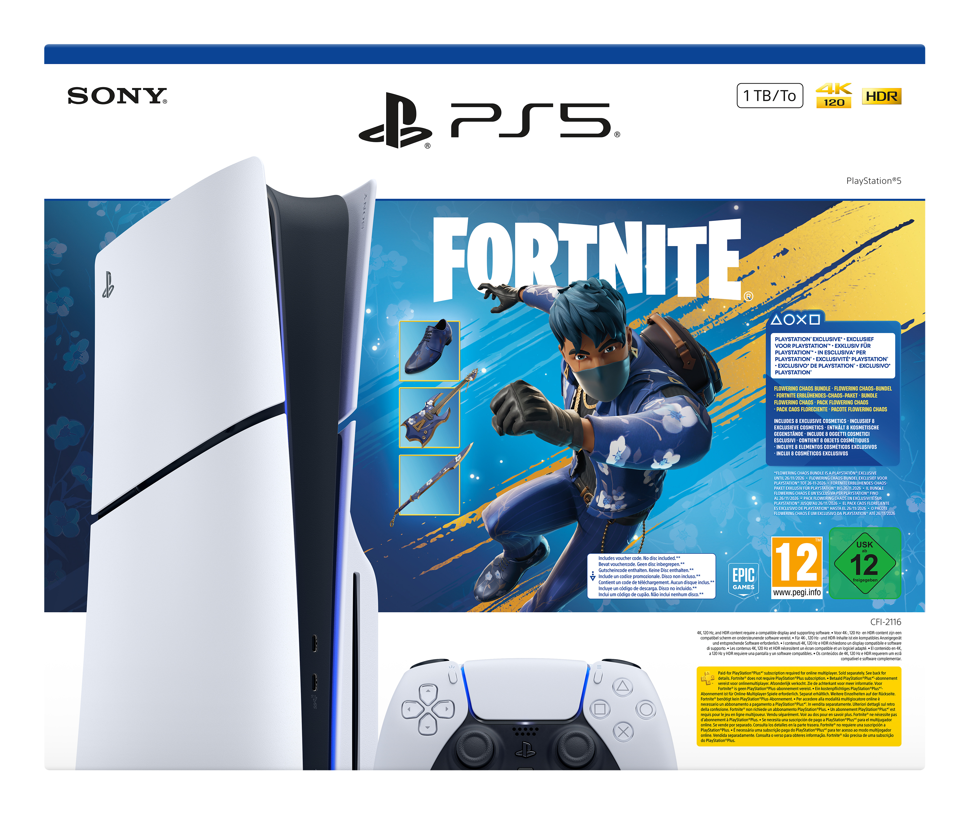 PlayStation 5 - Fortnite Flowering Chaos Bundle