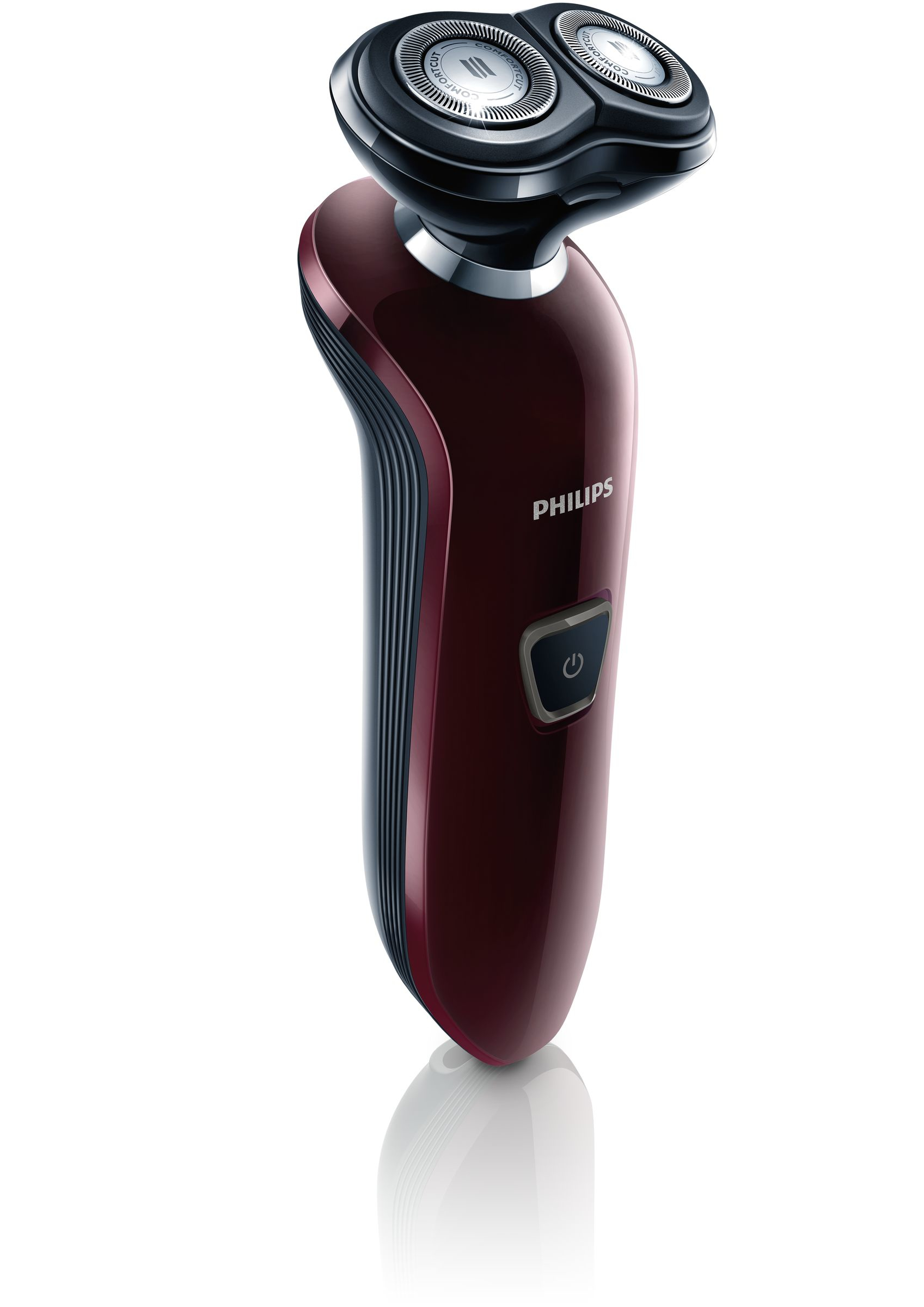 Philips Shaver series 500 S511/12 men's shaver Rotation shaver Black, Bordeaux – image 1