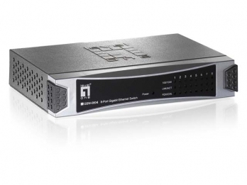 LevelOne GSW-0804 network switch Unmanaged Silver