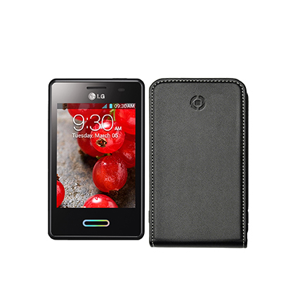 Celly FACE309 mobile phone case Flip case Black