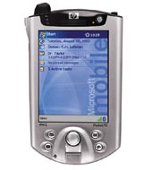 HP iPAQ Pocket pc H5450 Intel PXA250 400-MHz 64-Mb 3,8-inch TFT LCD, 240 x 320 met Pocket PC 2002