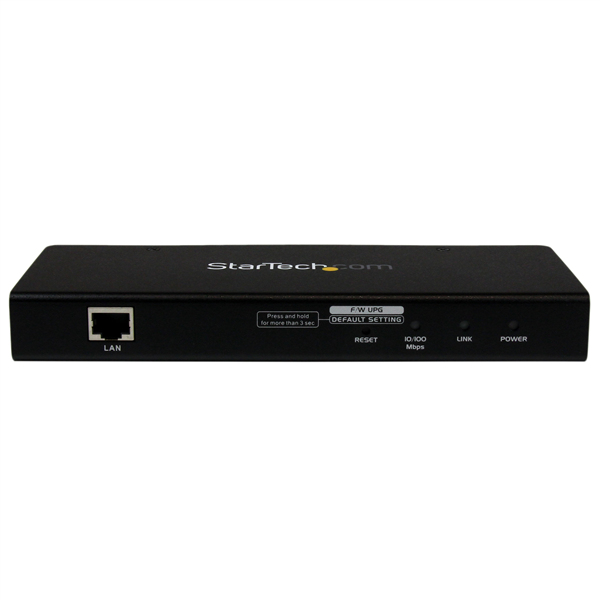 StarTech.com 1 Port USB PS/2 Server Remote Control IP KVM Switch with Virtual Media – image 2