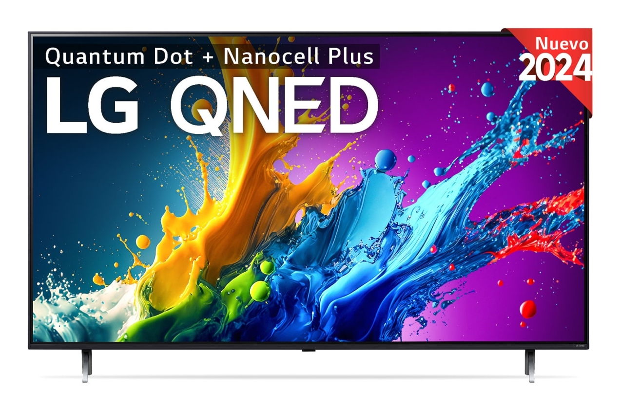LG QNED 50" Serie QNED80 50QNED80T6A TV 4K 3 HDMI SMART TV 2024