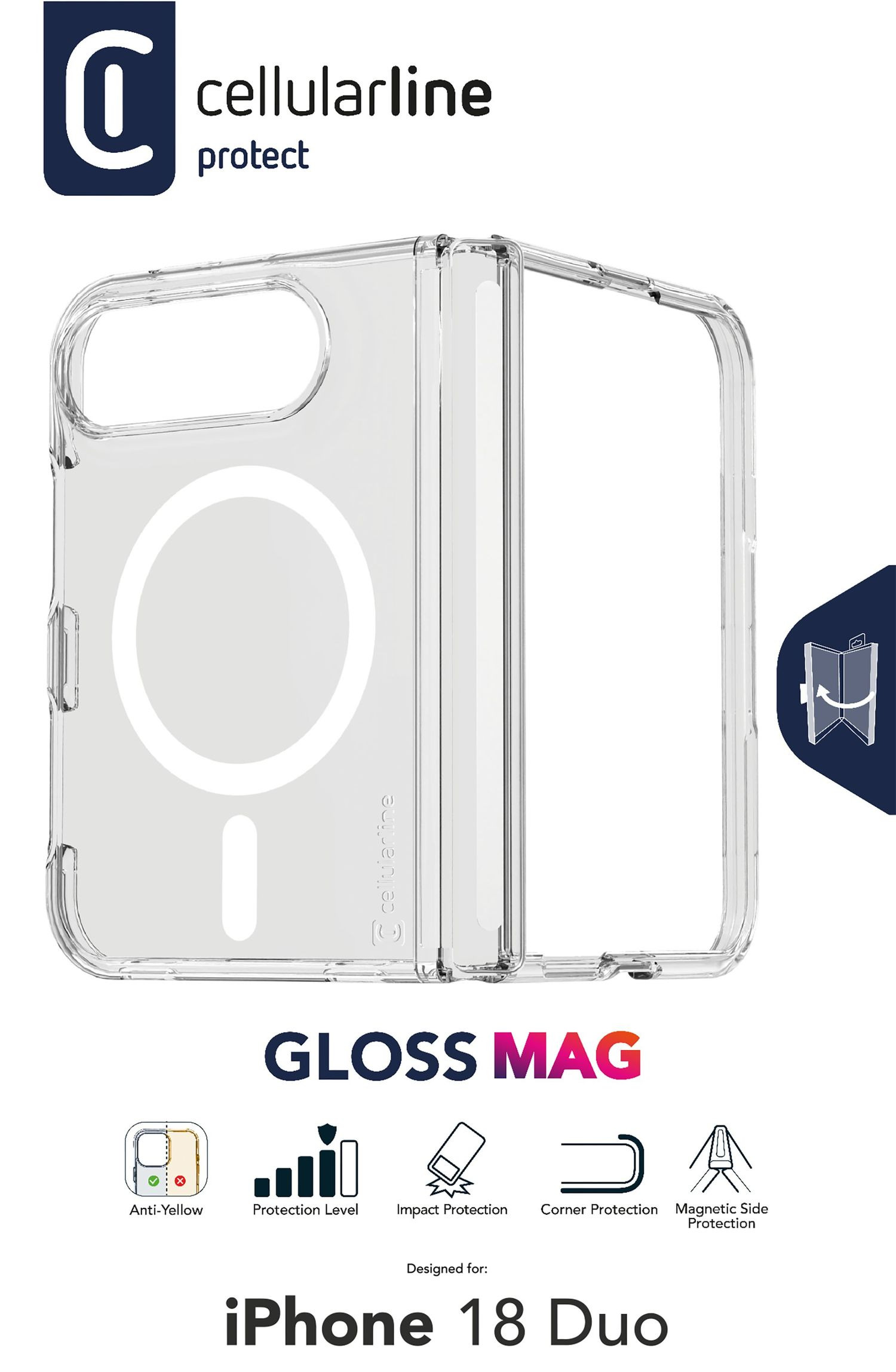 Cellularline GLOSS MAG - IPHONE 18 DUO – image 8