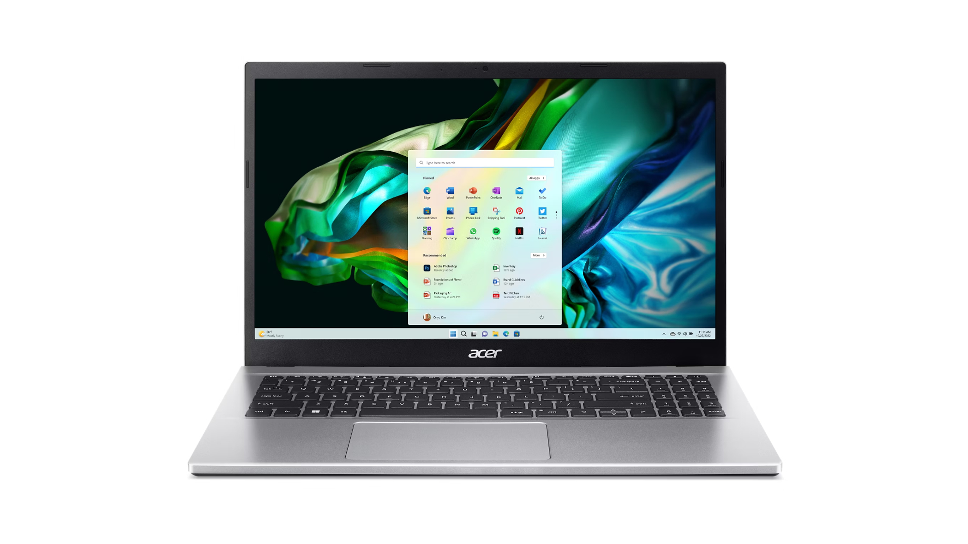 Acer Aspire 3 A315-44P-R2KQ AMD Ryzen™ 7 5700U Laptop – image 1