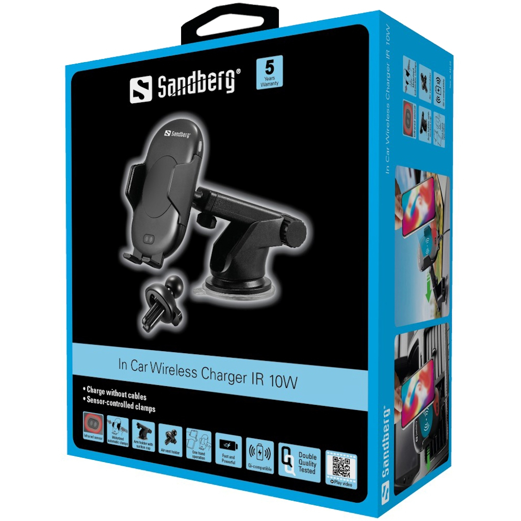 Sandberg In Car Wireless Charger IR – image 5
