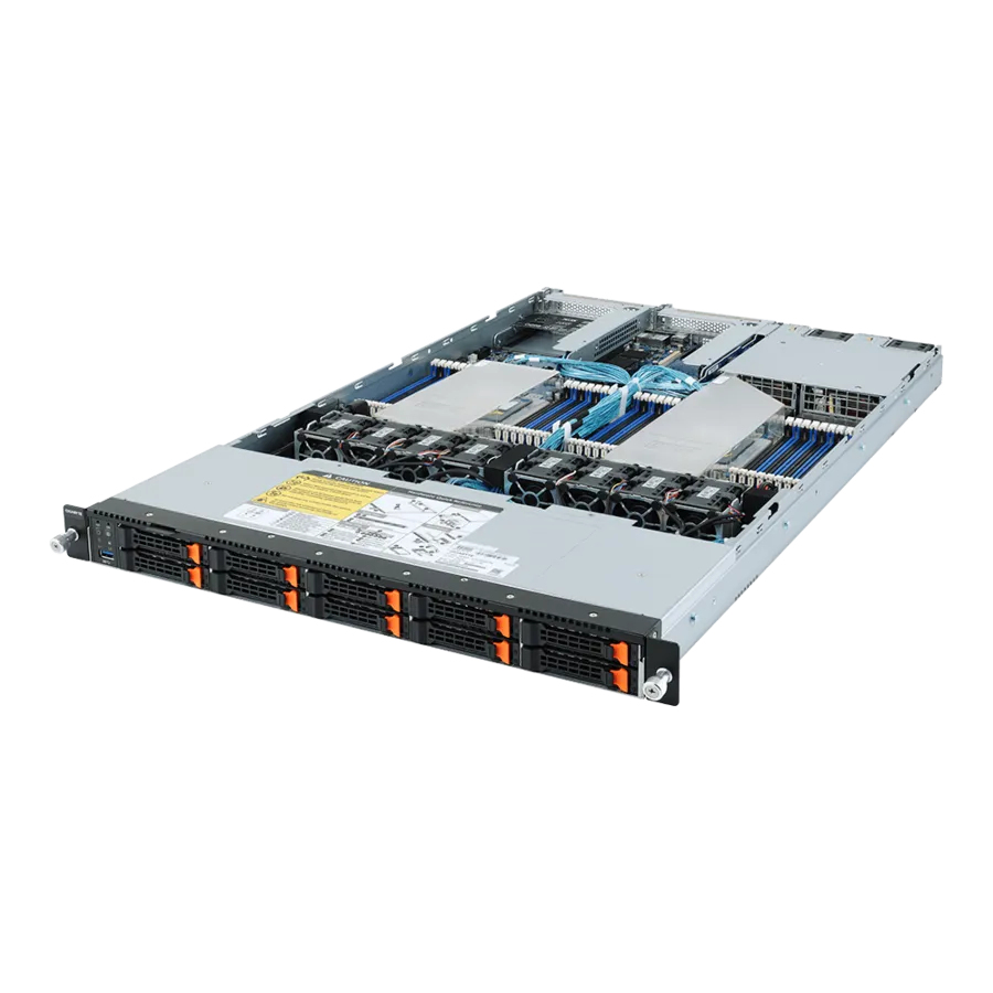 GIGABYTE R182-Z92 AMD SoC Socket SP3 Rack (1U)