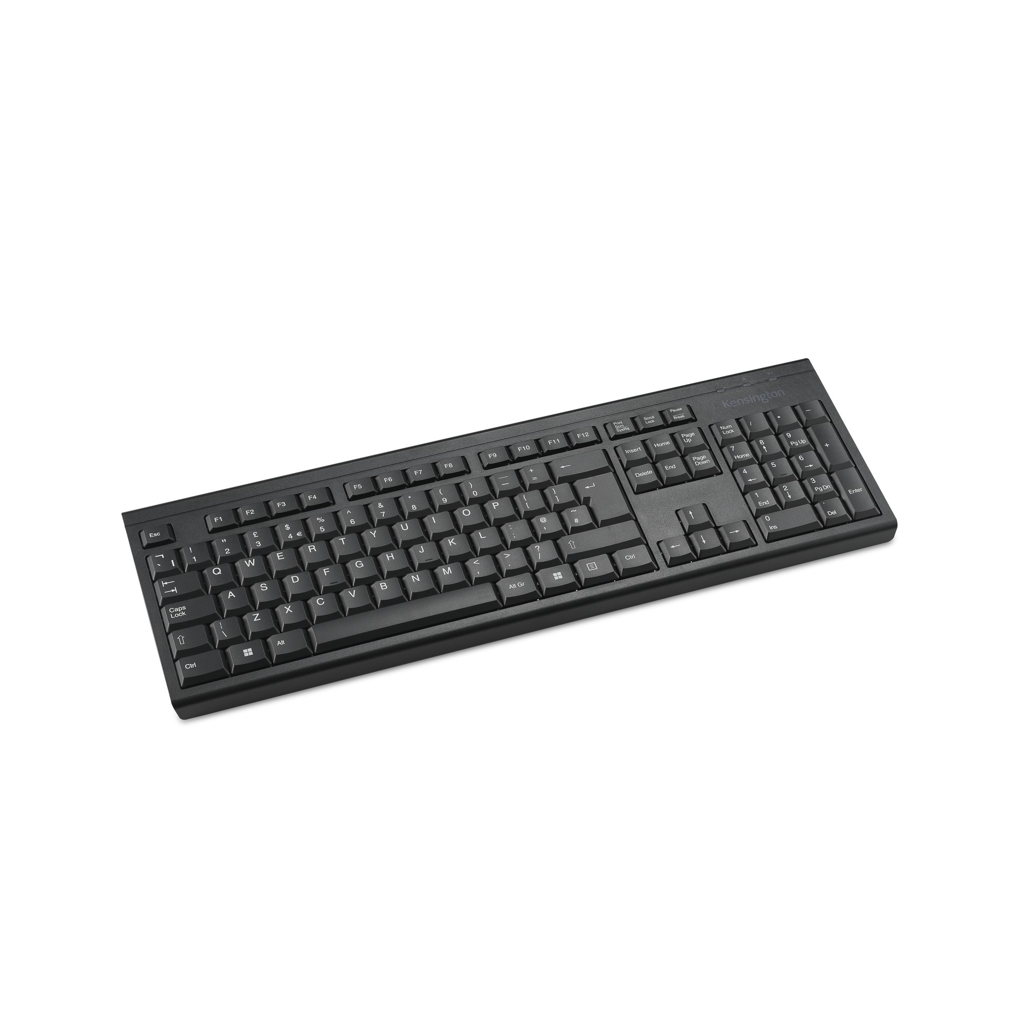 Kensington KB150 EQ - Keyboard - full size - wireless - 2.4 GHz - QWERTY - UK - FSC cardboard