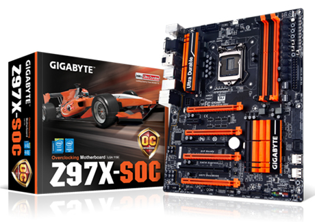 GIGABYTE GA-Z97X-SOC motherboard Intel® Z97 LGA 1150 (Socket H3) ATX – image 1