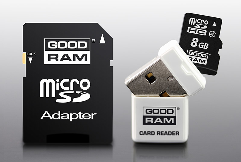 Goodram 3in1 microSDHC 8GB