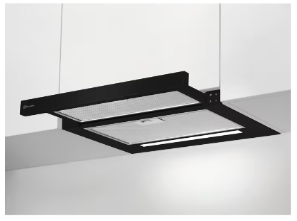 Electrolux DAL5536SW Semi built-in (pull out) Black 610 m³/h – image 1