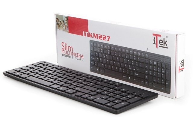 itek ITKM227 keyboard USB QWERTY Black – image 3