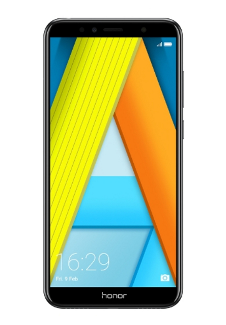 Honor 7A 14.5 cm (5.7") Dual SIM Android 8.0 4G Mini-USB 2 GB 16 GB 3000 mAh Black – image 1