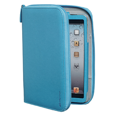 Celly CRISKIPM03 tablet case Folio Turquoise – image 1